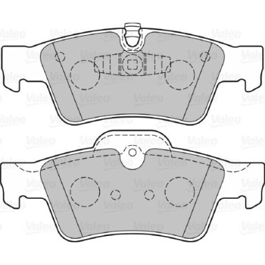 Valeo | Bremsbelagsatz, Scheibenbremse | 301802