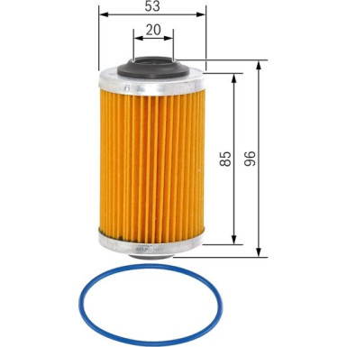 BOSCH F 026 407 109 Ölfilter