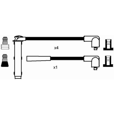 NGK | Zündleitungssatz | 0890