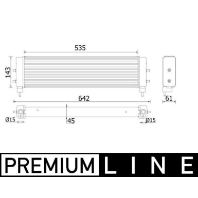 Mahle | Ölkühler, Motoröl | CLC 94 000P