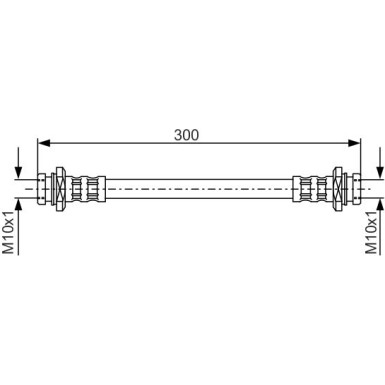 BOSCH | Bremsschlauch | 1 987 476 908