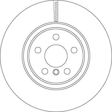 TRW | Bremsscheibe | DF6749S