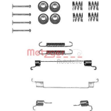 Metzger | Zubehörsatz, Bremsbacken | 105-0014