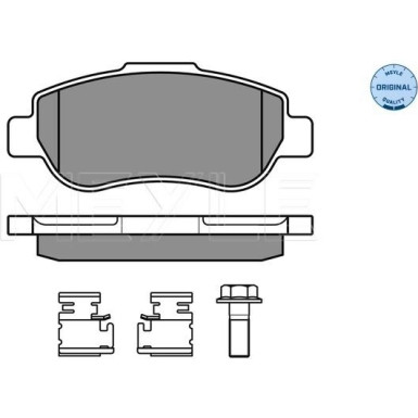 Meyle | Bremsbelagsatz, Scheibenbremse | 025 240 7217/W