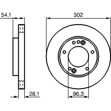 BOSCH | Bremsscheibe | 0 986 479 230