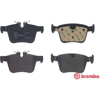 Brembo | Bremsbelagsatz, Scheibenbremse | P 86 029