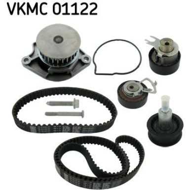 SKF | Wasserpumpe + Zahnriemensatz | VKMC 01122