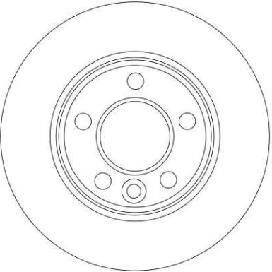 TRW | Bremsscheibe | DF4312