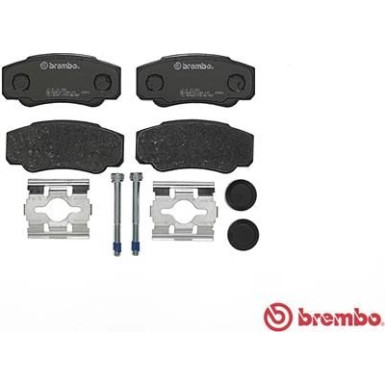 Brembo | Bremsbelagsatz, Scheibenbremse | P 23 093