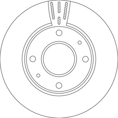 TRW | Bremsscheibe | DF4698