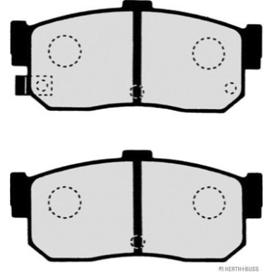 Herth+Buss Jakoparts | Bremsbelagsatz, Scheibenbremse | J3611038