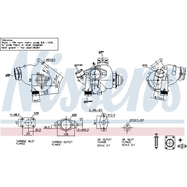 Nissens | Lader, Aufladung | 93281