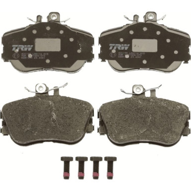 TRW | Bremsbelagsatz, Scheibenbremse | GDB1094