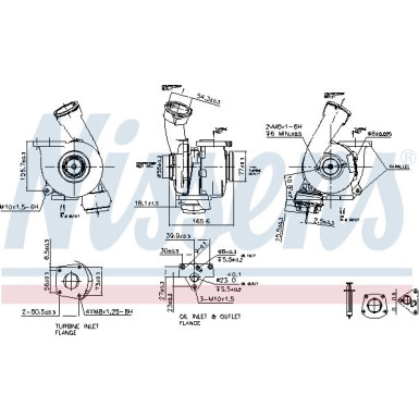 Nissens | Lader, Aufladung | 93176