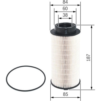 BOSCH | Kraftstofffilter | F 026 402 100