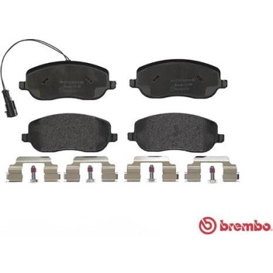 Brembo | Bremsbelagsatz, Scheibenbremse | P 23 100