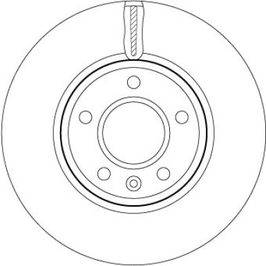 TRW | Bremsscheibe | DF7923