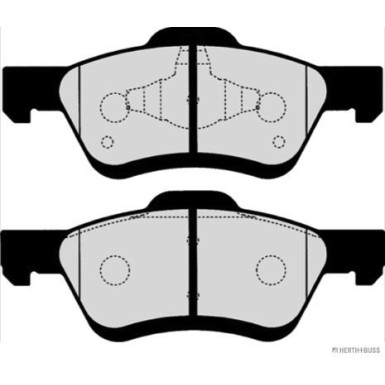 Herth+Buss Jakoparts | Bremsbelagsatz, Scheibenbremse | J3603042