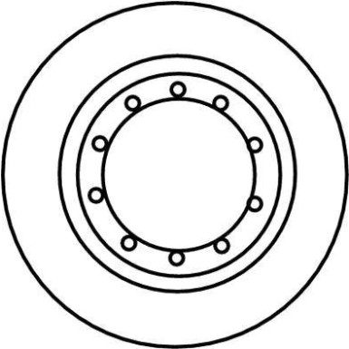 TRW | Bremsscheibe | DF4329