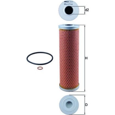 Knecht | Ölfilter | OX 147D