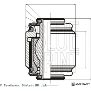 Blue Print | Lagerung, Lenker | ADBP860194