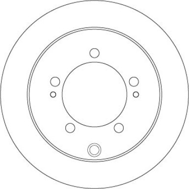 TRW | Bremsscheibe | DF4845