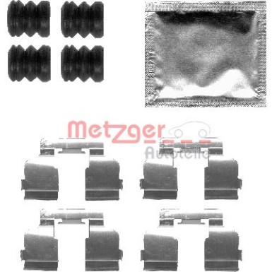 Metzger | Zubehörsatz, Scheibenbremsbelag | 109-1835