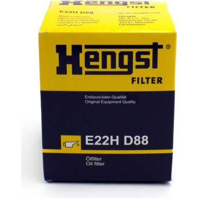 Hengst Filter | Ölfilter | E22H D88