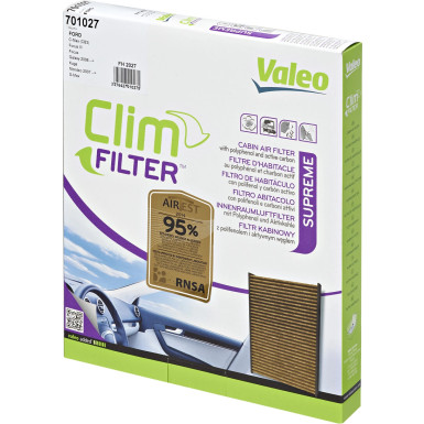 Valeo | Filter, Innenraumluft | 701027