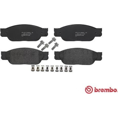 Brembo | Bremsbelagsatz, Scheibenbremse | P 36 012