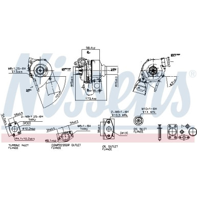 Nissens | Lader, Aufladung | 93037