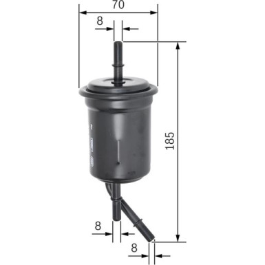 BOSCH | Kraftstofffilter | 0 450 905 970