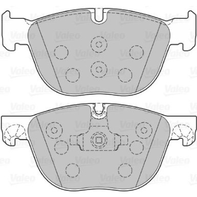 Valeo | Bremsbelagsatz, Scheibenbremse | 301130