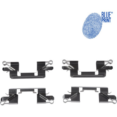 Blue Print | Zubehörsatz, Scheibenbremsbelag | ADC448602