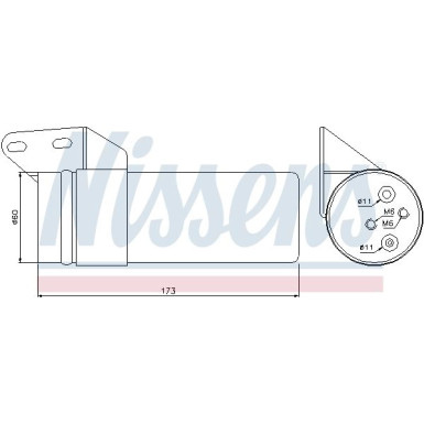 Nissens | Trockner, Klimaanlage | 95476