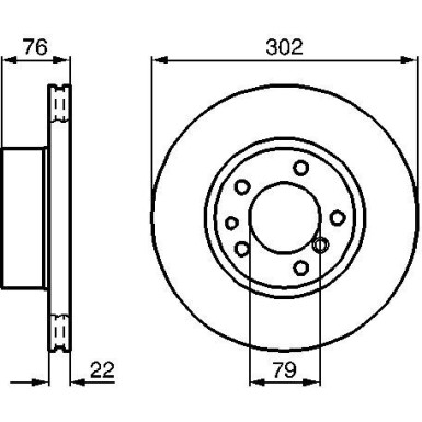 BOSCH | Bremsscheibe | 0 986 478 318