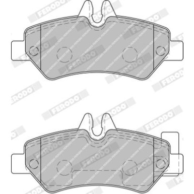 Ferodo | Bremsbelagsatz, Scheibenbremse | FVR1780