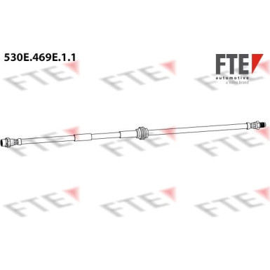 FTE | Bremsschlauch | 9240754