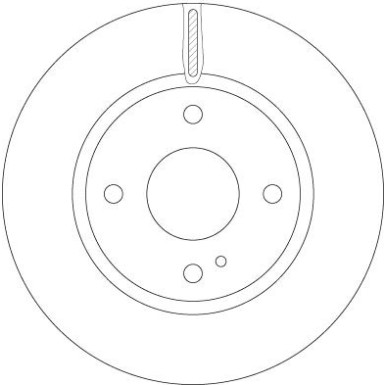 TRW | Bremsscheibe | DF6399