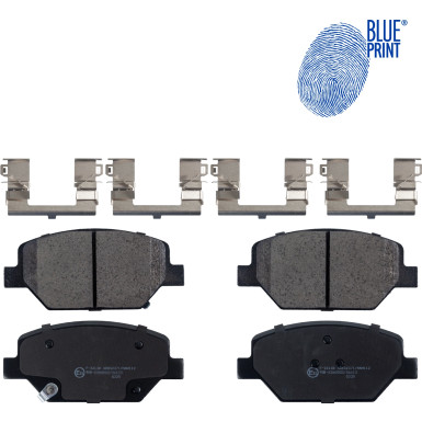 Blue Print | Bremsbelagsatz, Scheibenbremse | ADW194220