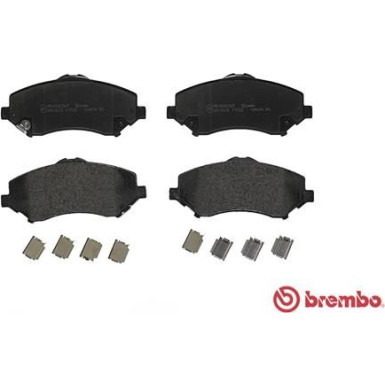 Brembo | Bremsbelagsatz, Scheibenbremse | P 11 022