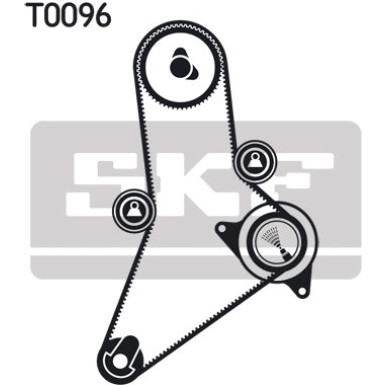 SKF | Zahnriemensatz | VKMA 02983