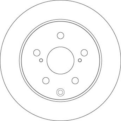 TRW | Bremsscheibe | DF4829