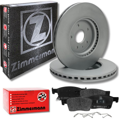 Zimmermann 640.4244.00 Bremsensatz für OPEL ASTRA B16 Vorderachse 16" 300mm