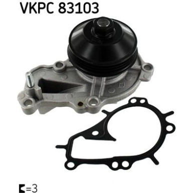 SKF | Wasserpumpe | VKPC 83103