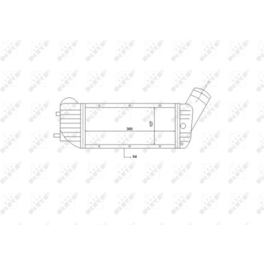 NRF | Ladeluftkühler | 30894