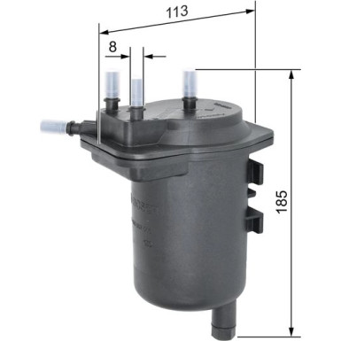 BOSCH | Kraftstofffilter | 0 450 907 013