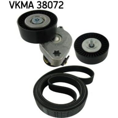 SKF | Keilrippenriemensatz | VKMA 38072