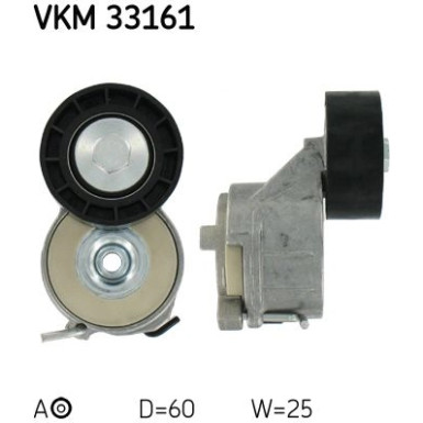 SKF | Spannrolle, Keilrippenriemen | VKM 33161