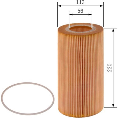 BOSCH F 026 407 045 Ölfilter